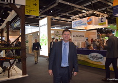 Alejandro Peiró, gerente de la empresa valenciana productora y exportadora de cítricos Peiró Camaró, de visita por Fruit Logistica.